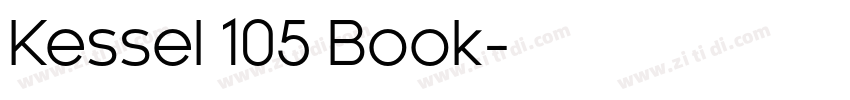Kessel 105 Book字体转换